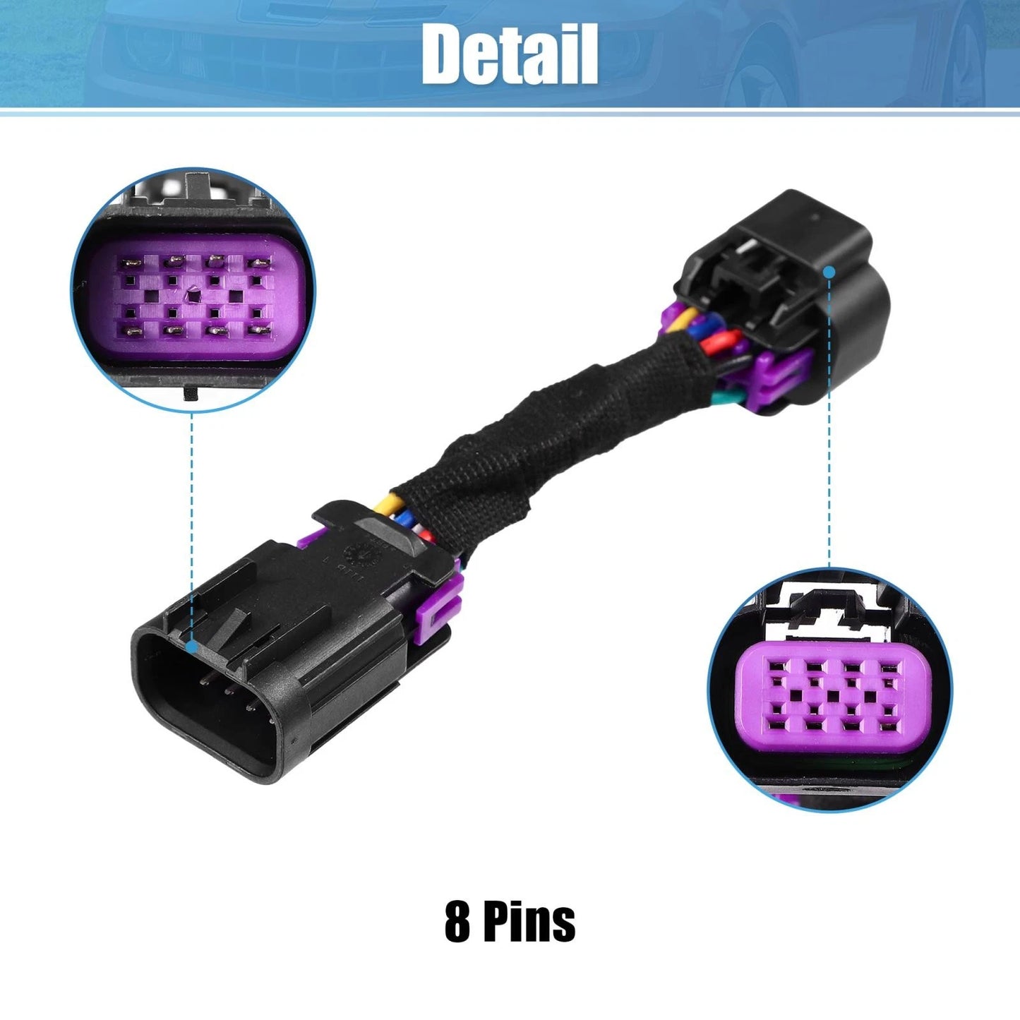 DRL Daytime Running Light Fog Light Adapter Harness for Chevy Camaro (2010-2015)