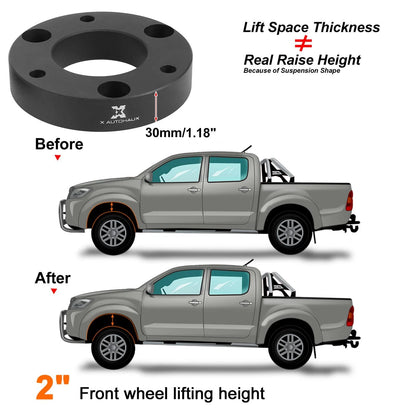 Front Leveling Lift Spacers 2 inch for Silverado 1500 / Sierra 1500 (2007-2019)