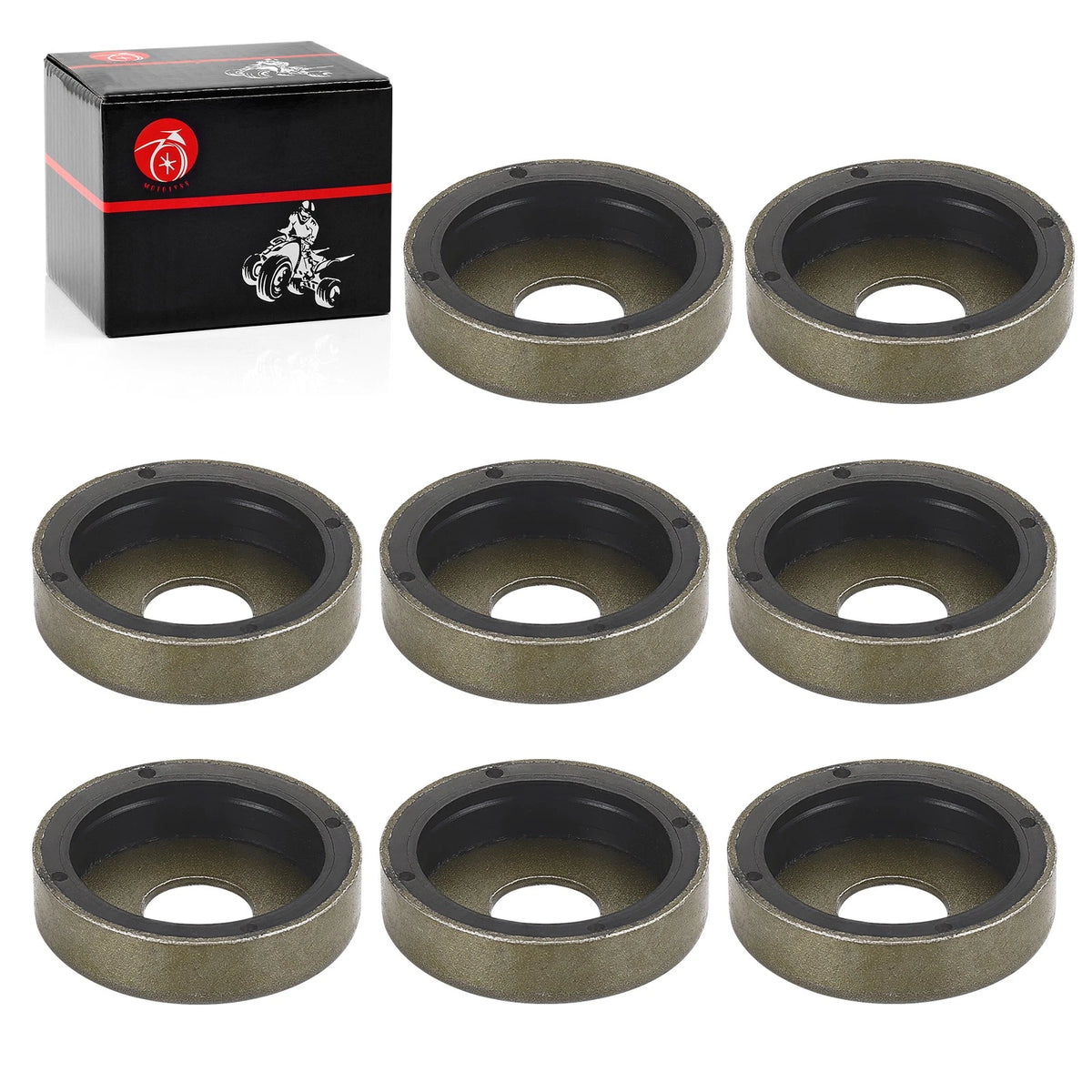 8x Front A-Arm Bushing Rubber Cap for Polaris Outlaw 50 (2008–2019)