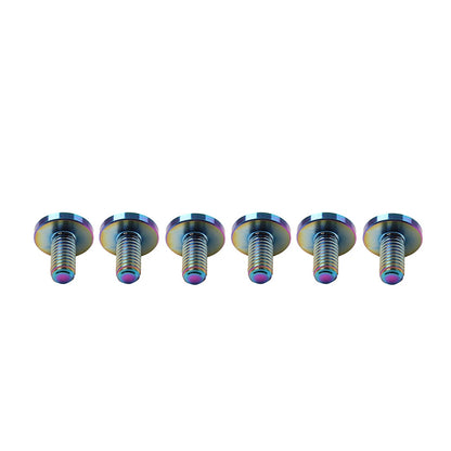 6 x M6x10mm Alloy Torx Head Screws for Motorcycle Bike