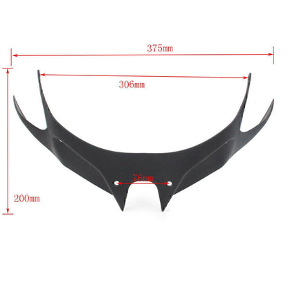 Windscreen Panel Fairing Cover for Kawasaki Ninja 250 400 (2018-2023)