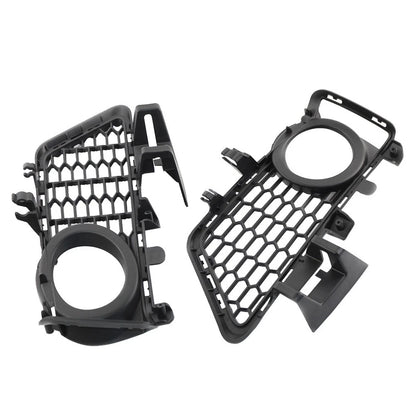 Front Bumper Fog Light Grille Covers for BMW 3 Series F30 F31 F35 (12-18)