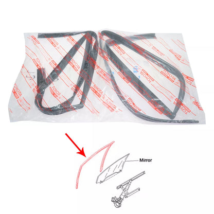 Rear Door Glass Run Channel for Toyota Corolla Levin AE100/101/102 1991-1998