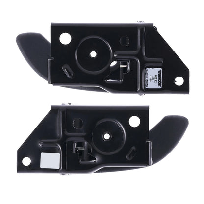 Door Handle Inner 2 x Grey REAR LEFT+RIGHT for Hyundai Santa Fe SM (2000–2005)