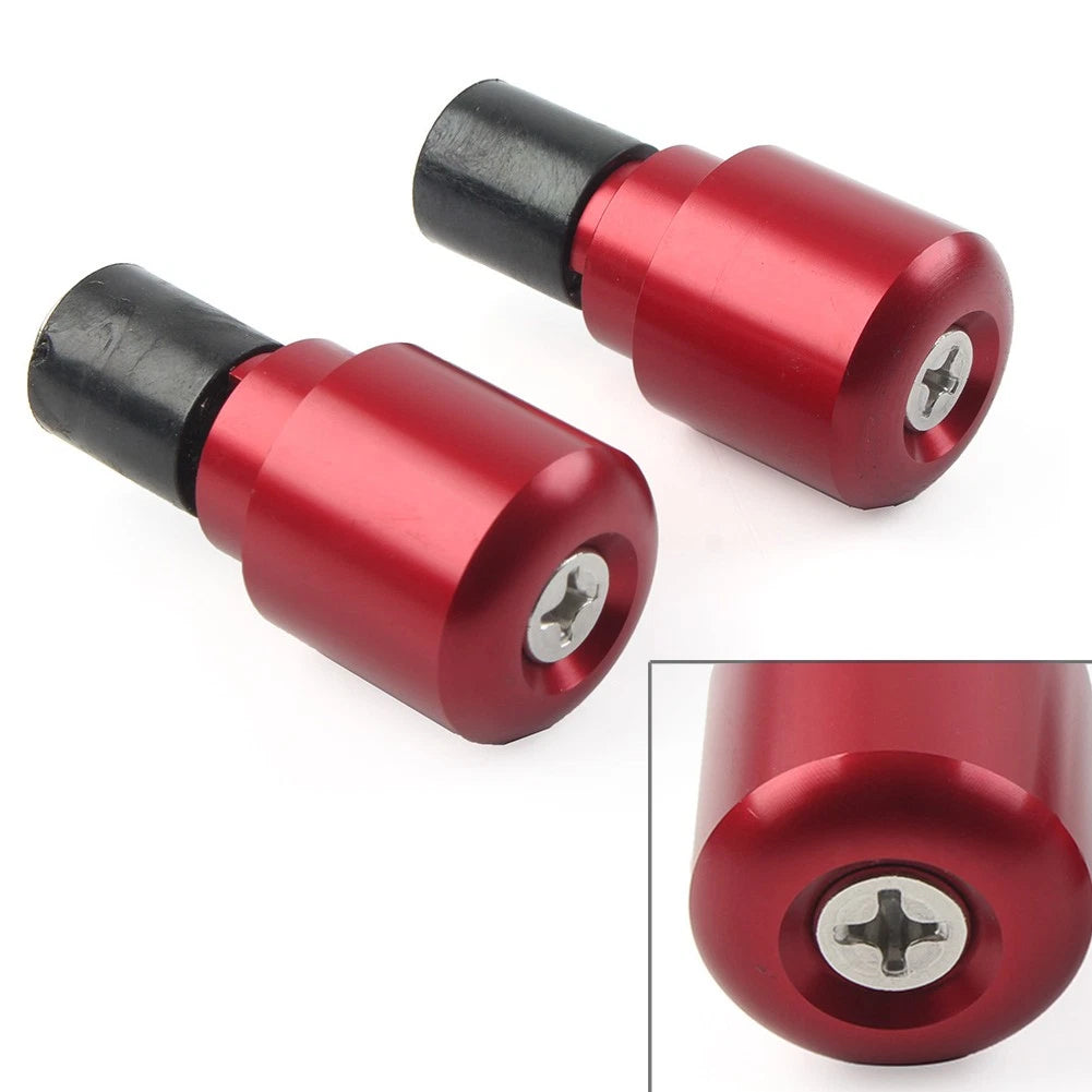 Handlebar Grips for HONDA CBR1000RR (2008-2023) - Red Bar End Slider Caps