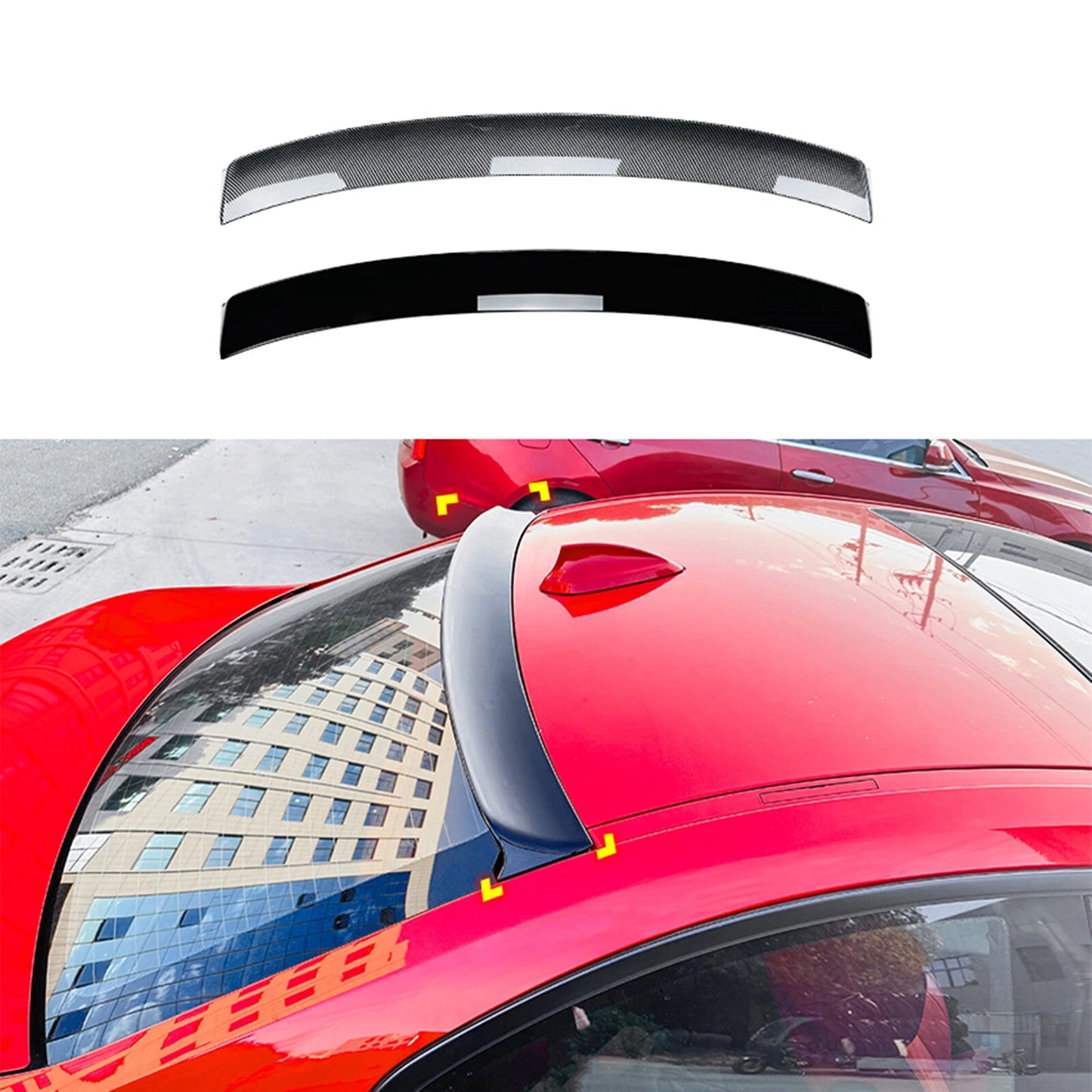 Rear Boot Spoiler Lip for BMW 2 Series F22 (2014-2019) Gloss Black
