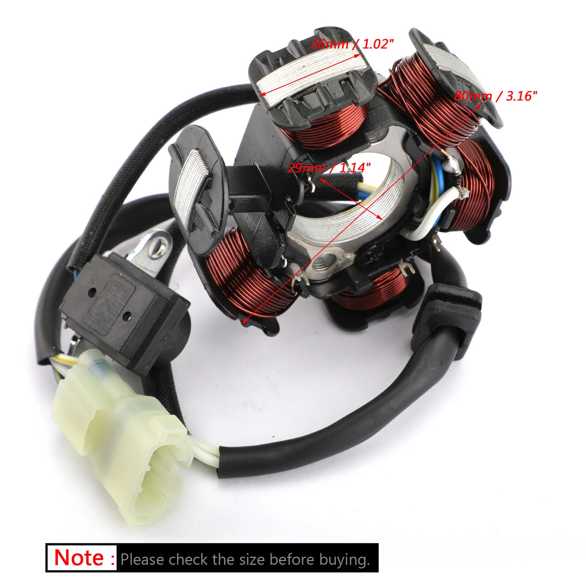 Stator Coil 5 Pole for Honda TRX90 EX Sportax (2006-2009)