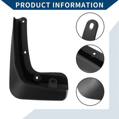Mud Flaps Splash Guards 1 Set for BMW 7 Series Deluxe Edition (2023-2024)