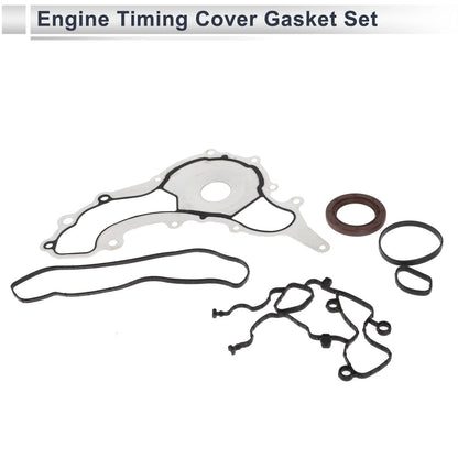 Engine Timing Cover Gasket Set for Dodge Challenger 2011-2016 3.6L 3.2L