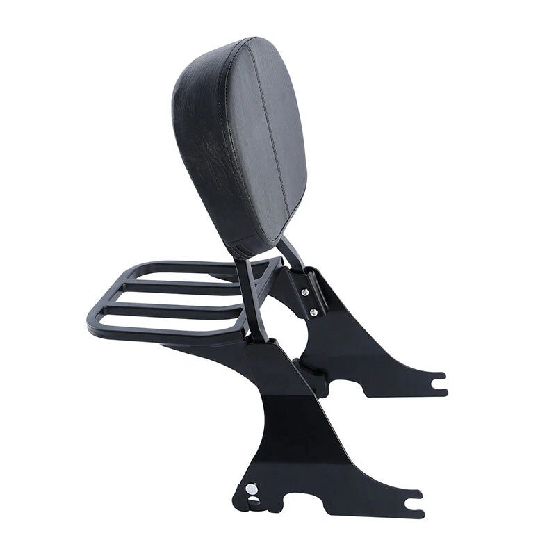 Sissy Bar Backrest Luggage Rack for Harley Sportster Forty-Eight (2004-2022)