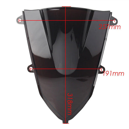 Black Front Windshield Protector for Honda CBR500R (2019 - )