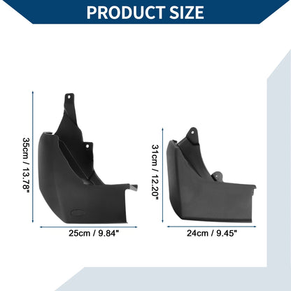 Mud Flaps Splash Guards 1 Set for Land Rover Discovery 4 (2009-2016)