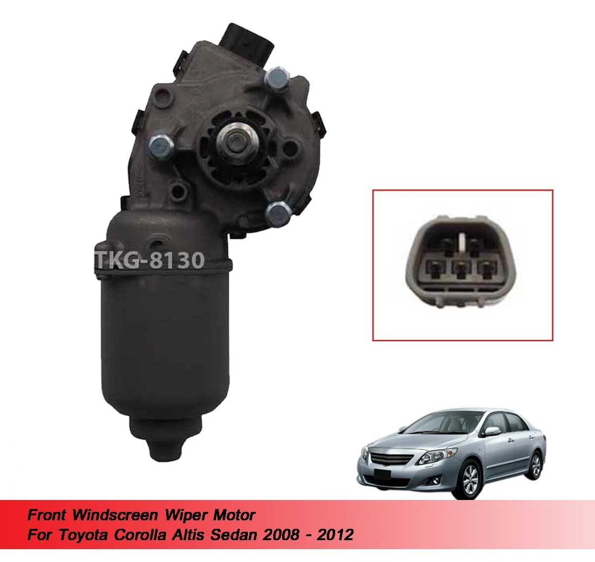Windscreen Wiper Motor for Toyota Corolla Altis (2008-2012)