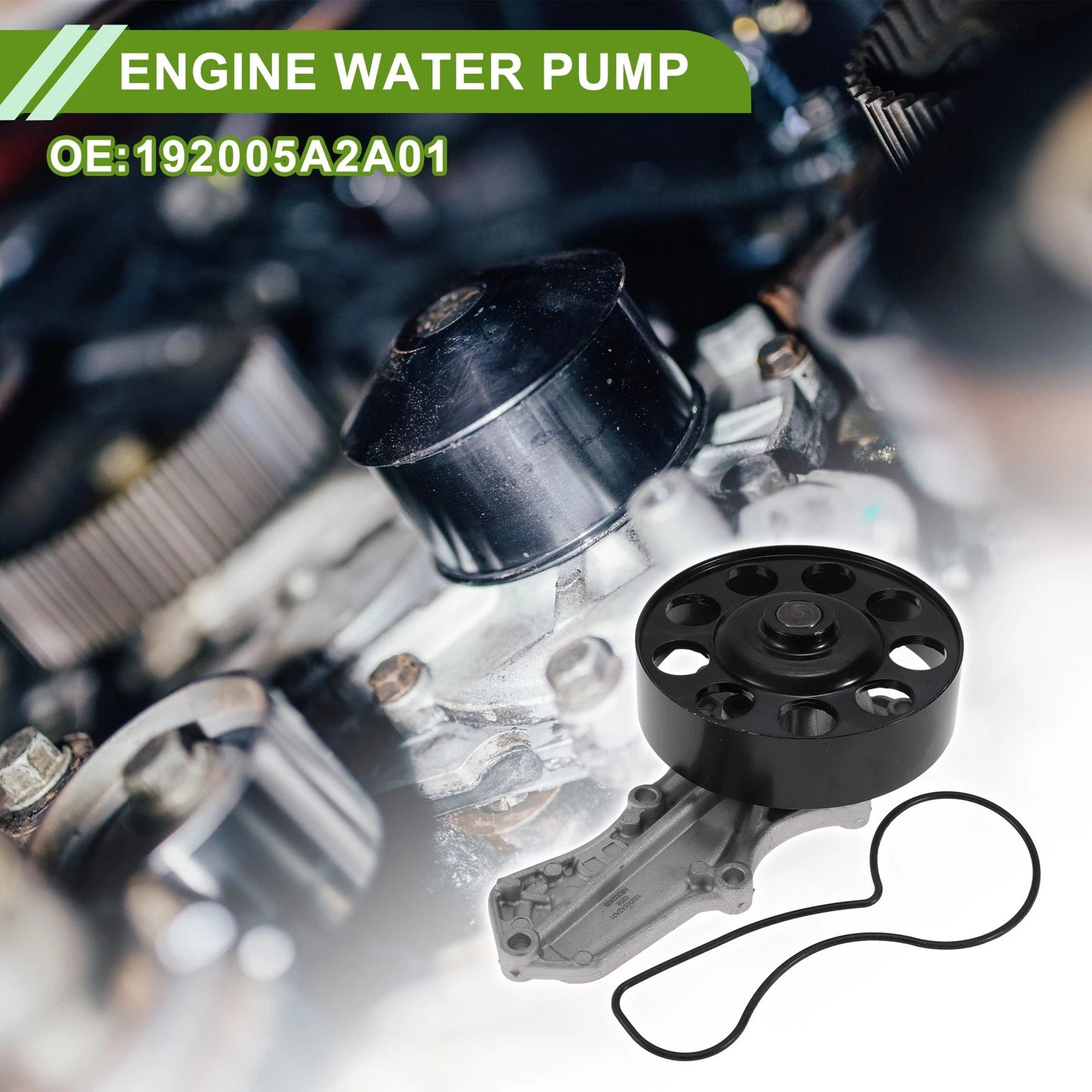 Engine Water Pump for Honda Accord 2013-2017 Cooling System Replacement