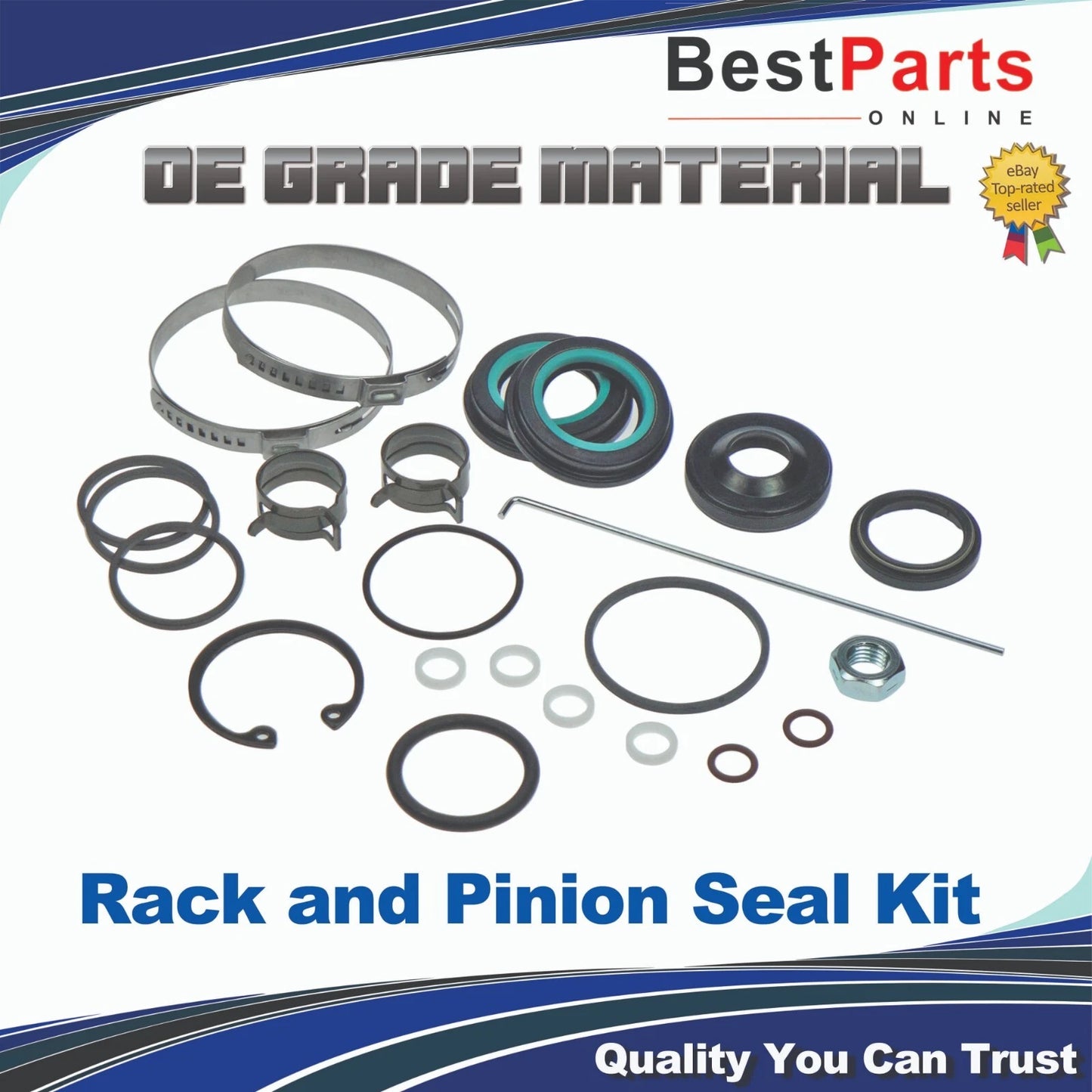 Power Steering Rack and Pinion Seal Kit for Jeep Patriot Compass (2007–2017)