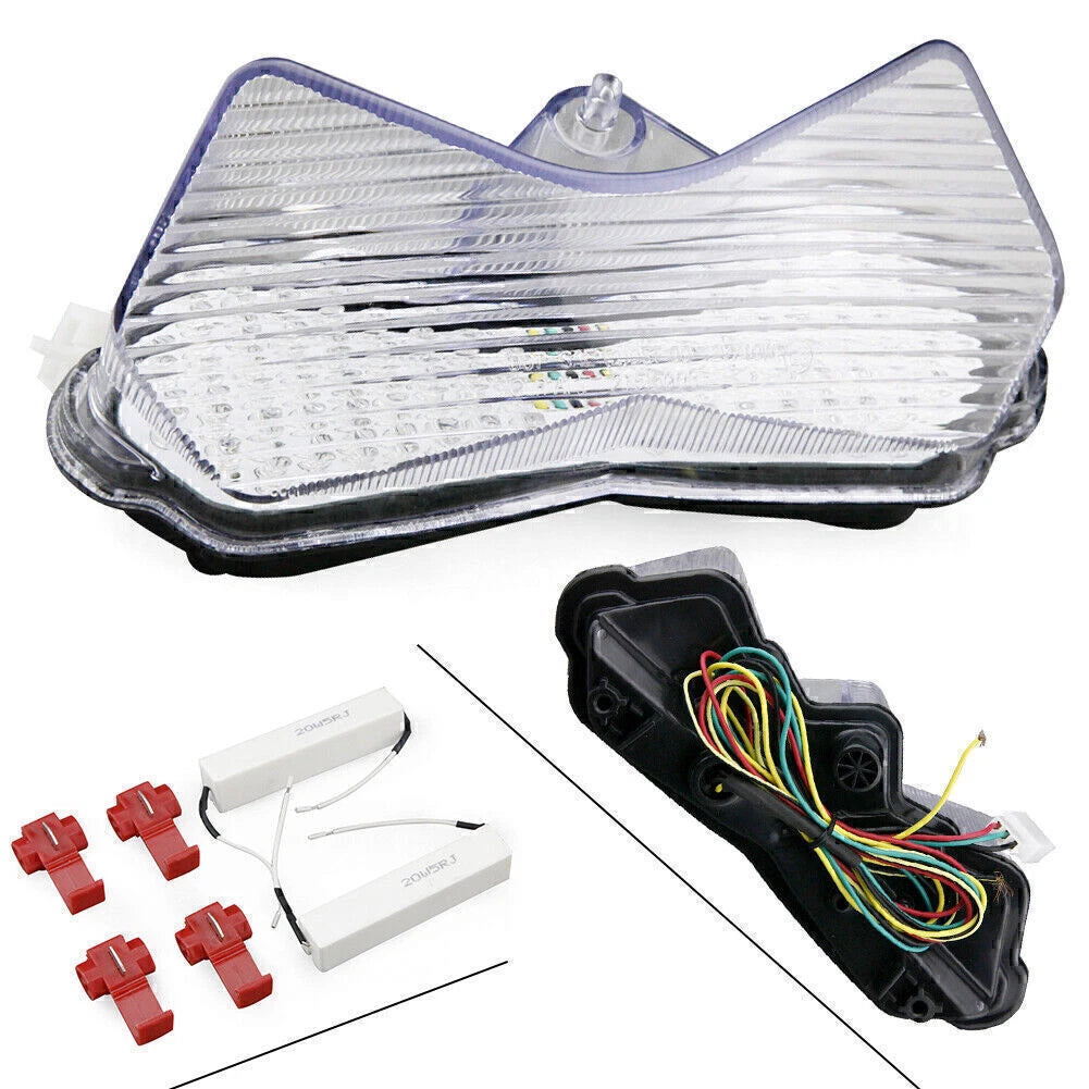 Rear Brake Turn Signal Tail Light for Kawasaki Ninja ZX6R Z1000 (2003-2004)