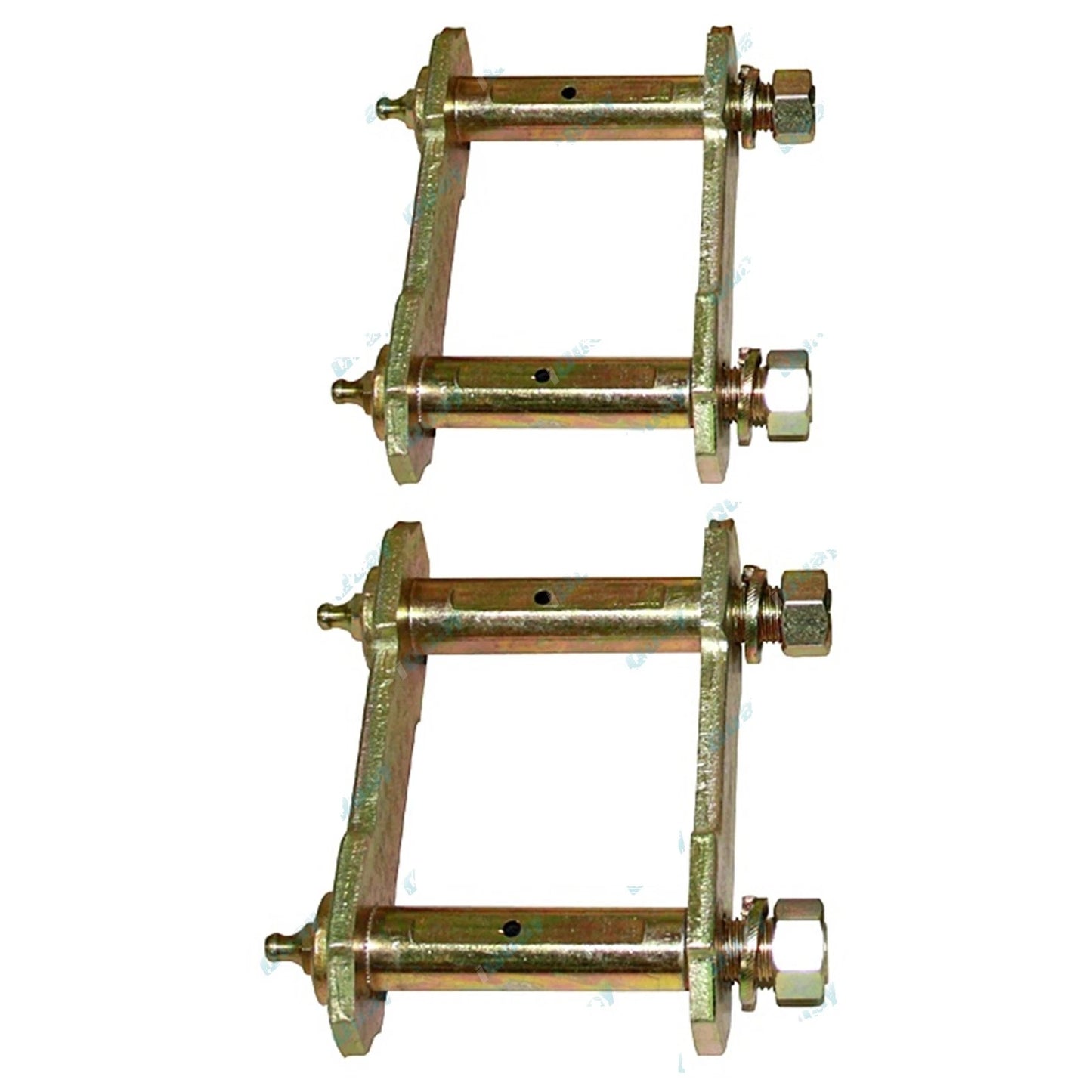 Greasable Leaf Spring Shackles for Holden Rodeo 1988-2008 (2 x)