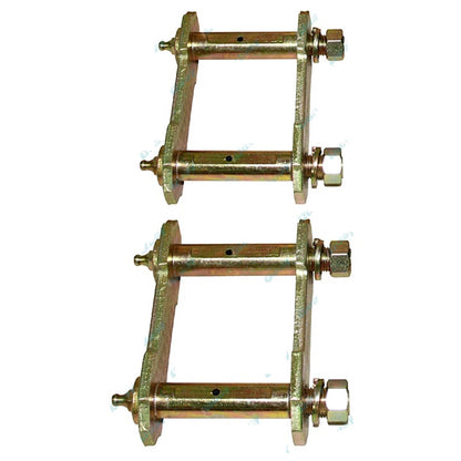 Greasable Leaf Spring Shackles for Holden Rodeo 1988-2008 (2 x)