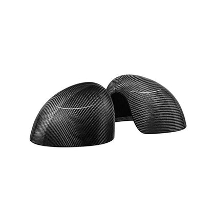 Real Carbon Fiber Rear View Mirror Cover Cap Fit For 2002-2006 Mini Cooper R53