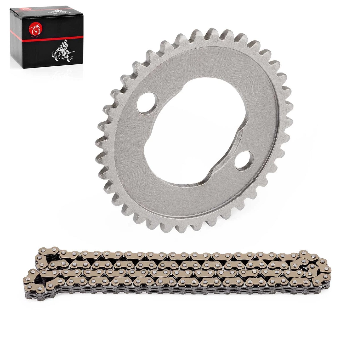 Camshaft Sprocket & Chain for Honda Fourtrax 300 TRX300/300FW 1988-2000