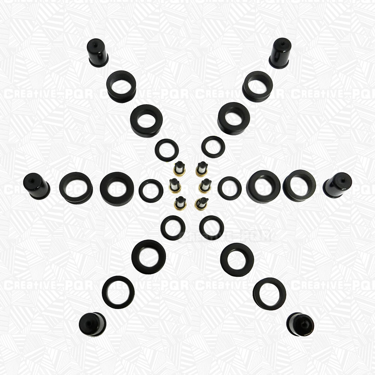 Fuel Injector Service Kit for Mitsubishi Pajero NF-NL 6G72 3.0L (2000-2006)
