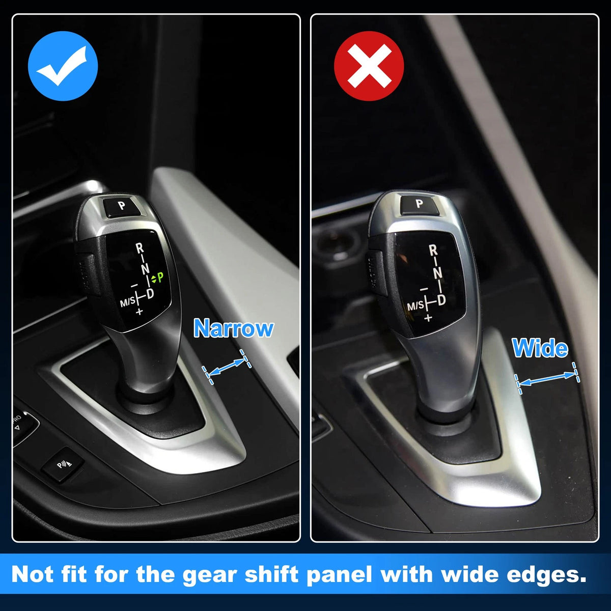 Gear Shift Panel Bezel Frame for BMW 3 4 Series F30 F31 F32 F34 (2012-2019)