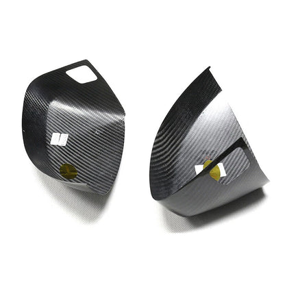 Dry Carbon Fiber Add-on Side Mirror Cover for Audi TT R8 16+ w/ Lane Assist