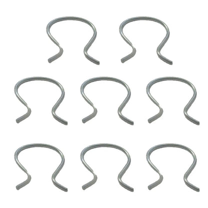 8 x Horseshoe Clips Zinc Plated for Chevrolet Buick Pontiac