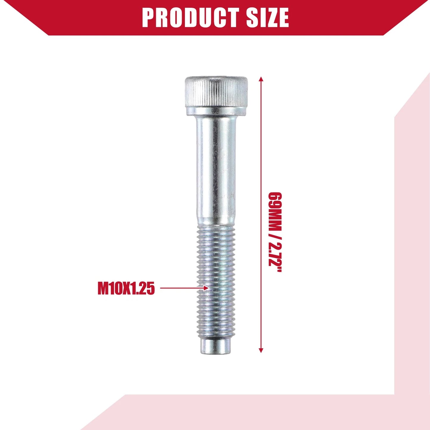 Pulley Belt Tensioner Mount Bolt for Honda Civic (2006-2020)