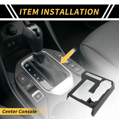 Carbon Fiber Gear Shift Frame Panel Cover for Toyota Tacoma (2024)