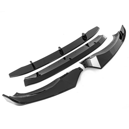 Gloss Black Front Bumper Lip Lower Splitter for 2018-2021 BMW X3 G01