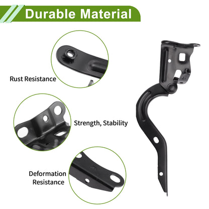 Bonnet Hinges for Toyota Corolla 2020-2022 Front Bonnet Bracket - 1 Pair