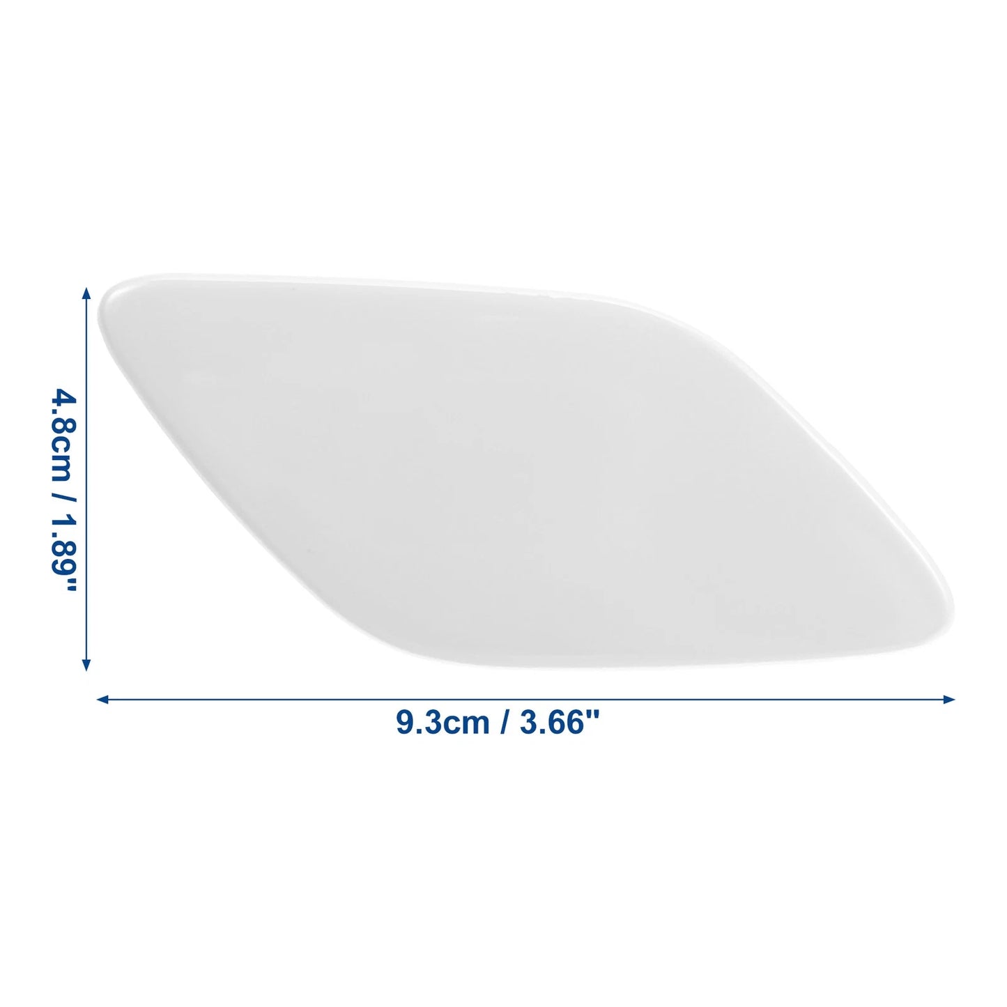 Front Bumper Headlight Washer Cover Cap for BMW 335i White