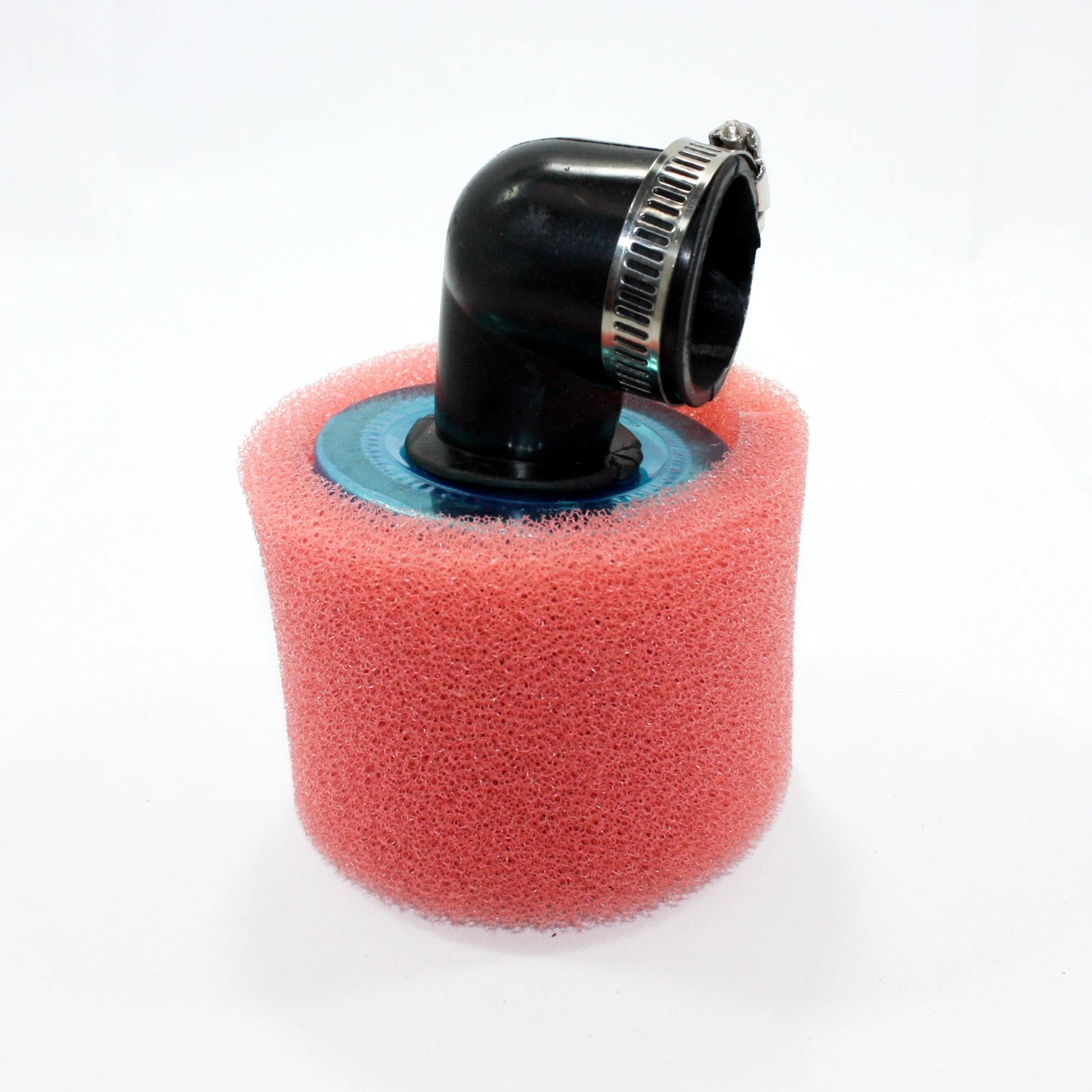 35mm PINK 90�� Bent Air Filter Pod for PIT QUAD DIRT BIKE ATV