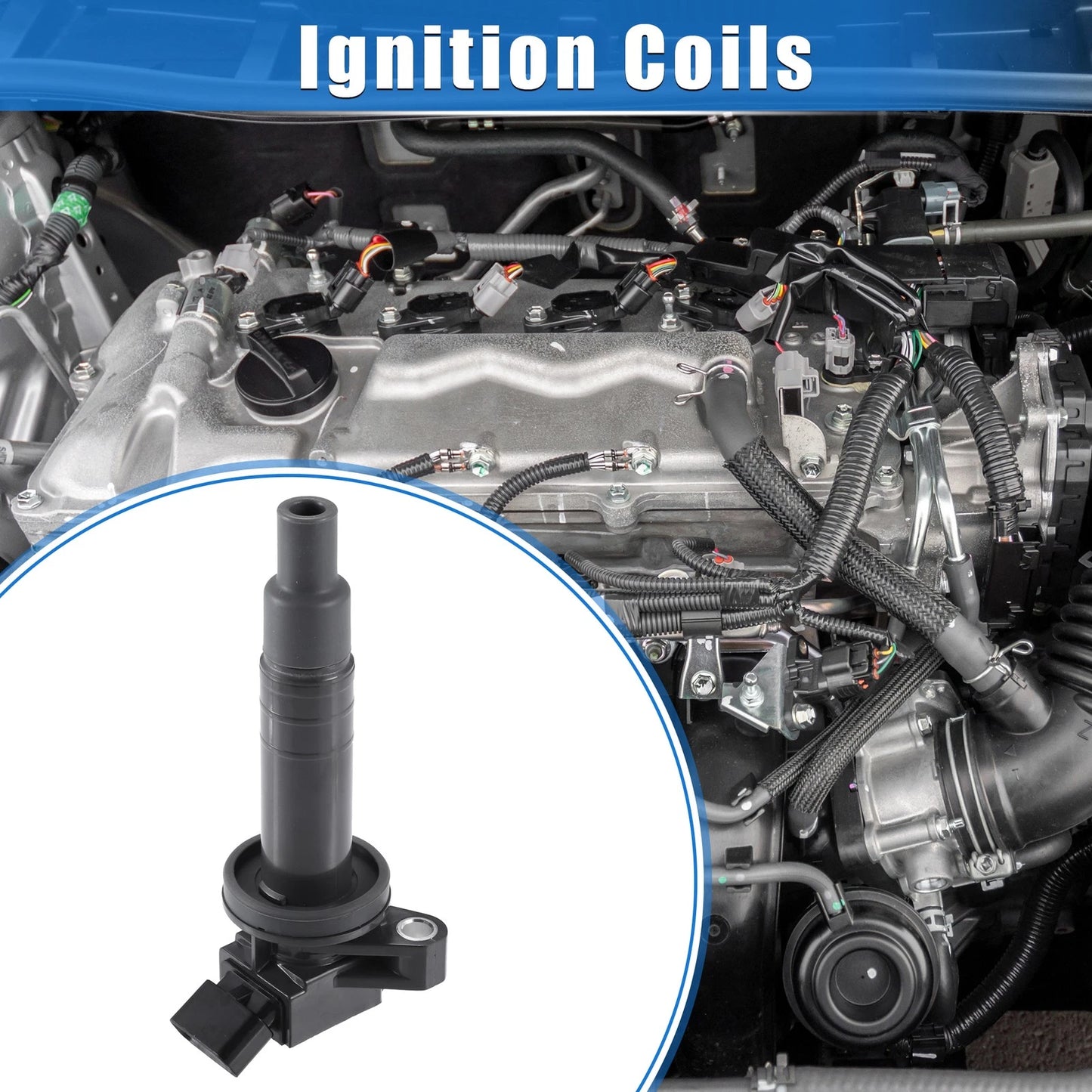 Ignition Coil Assembly for Toyota Corolla L4 1.8L