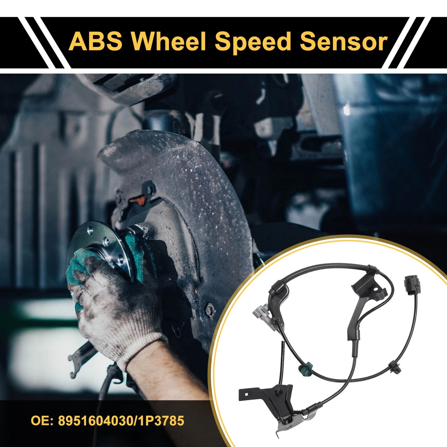 ABS Wheel Speed Sensor for Toyota Tacoma Front Right (2005-2015)