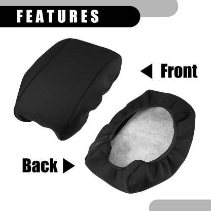 Center Console Lid Armrest Cover for Jeep Grand Cherokee (2010-2021) Black