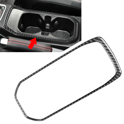 Water Cup Holder Panel Cover Trim for Jeep Wrangler JL JLU Gladiator JT (2018-2023)