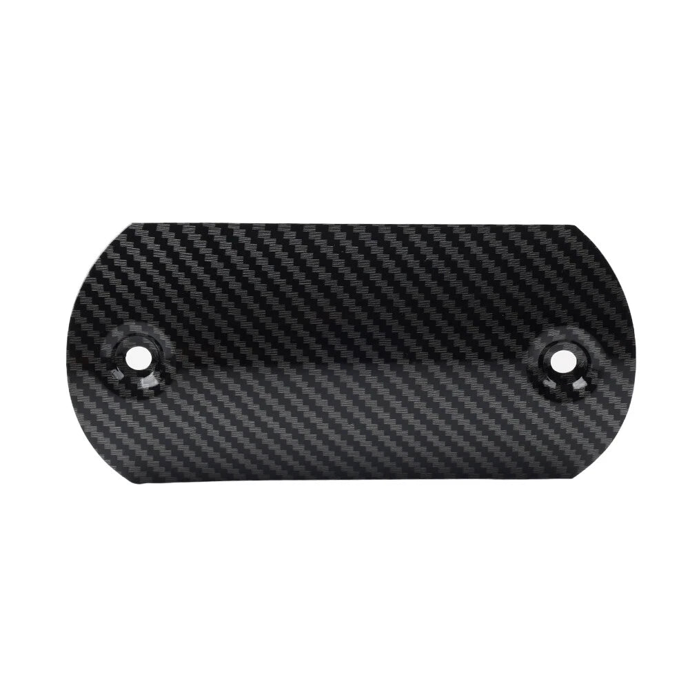 Exhaust Middle Pipe Heat Shield Cover for Motorcycle Muffler Protector Carbon