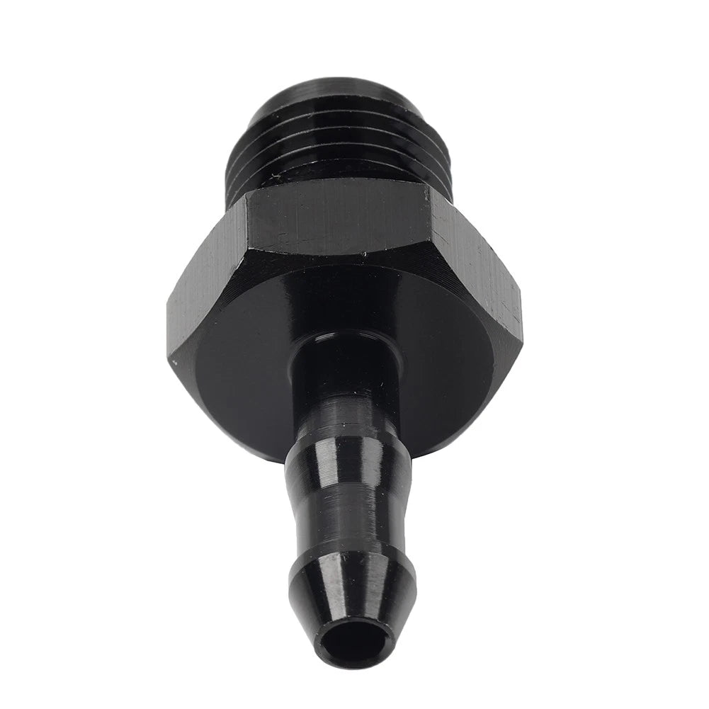 6AN AN6 Male to 1/4" Barb Push Lock Fitting for Oil Fuel Hose Adapter