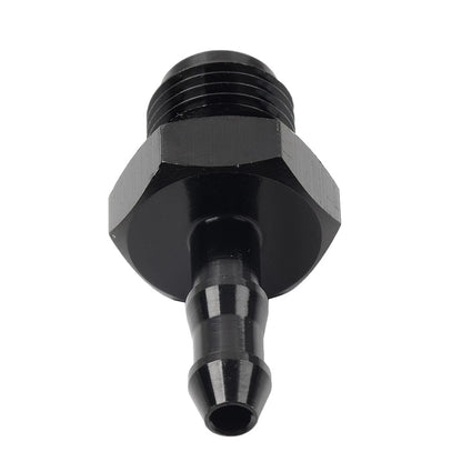 6AN AN6 Male to 1/4" Barb Push Lock Fitting for Oil Fuel Hose Adapter