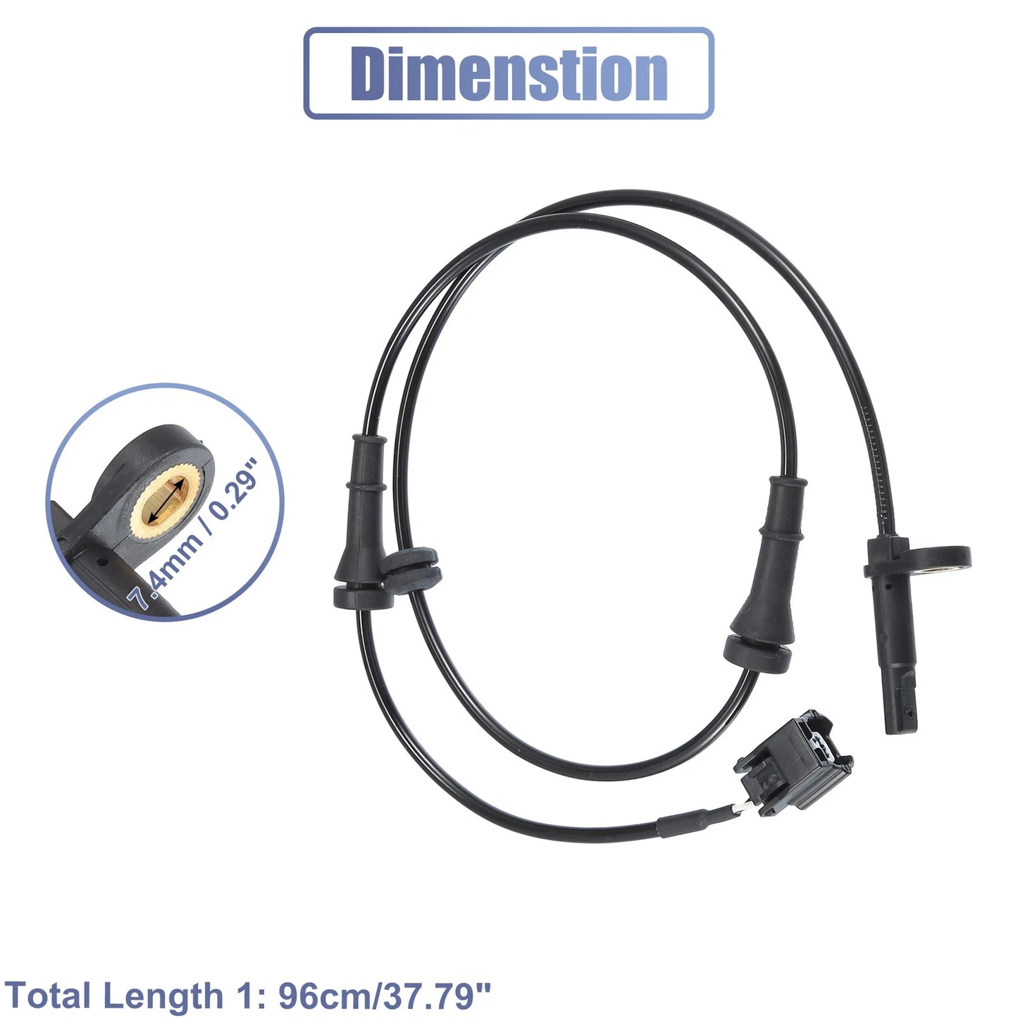 Front Left Right ABS Wheel Speed Sensor for Nissan