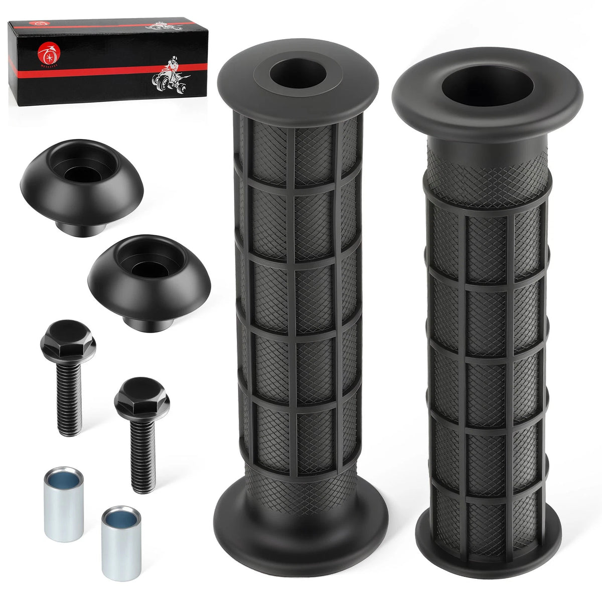 Handle Grips & End Guard for Honda Rincon 650/680 TRX650/TRX680 2003-2007