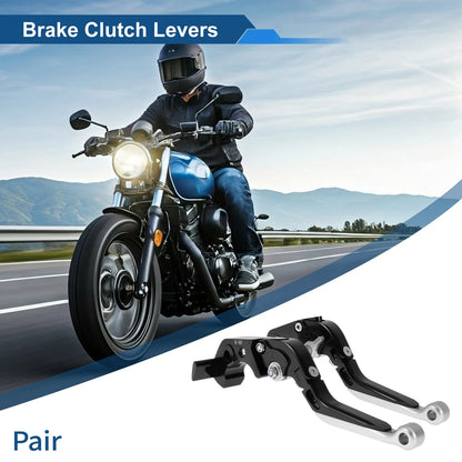 Brake Clutch Lever 2 x Adjustable Short Long for Kawasaki ZX14R