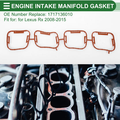 Intake Manifold Gasket for Lexus RX 2008-2015 (2 x Gaskets)