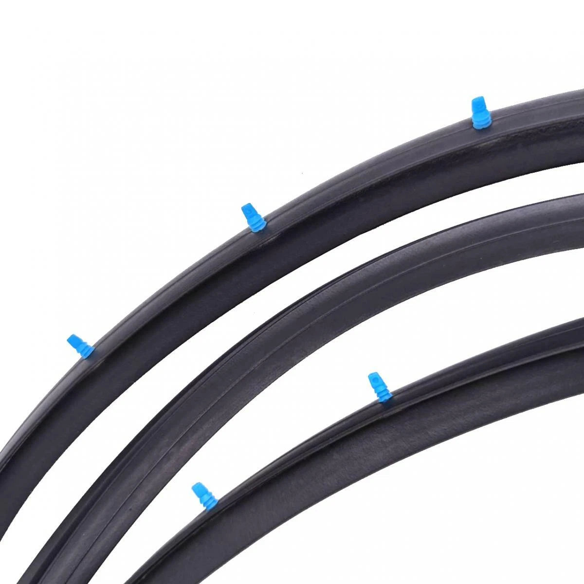 Door Rubber Weatherstrip Rear LH Fits Nissan Sentra Sunny B11 4D SED 1981-85