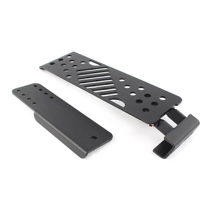 Black Steel Left Driver Foot Peg for Jeep Wrangler JL (2018-2019)