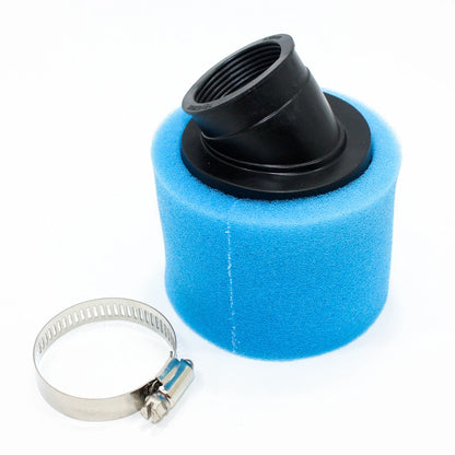 48mm Bent Angled Foam Air Filter Pod for PIT PRO Trail Quad Dirt Bike ATV