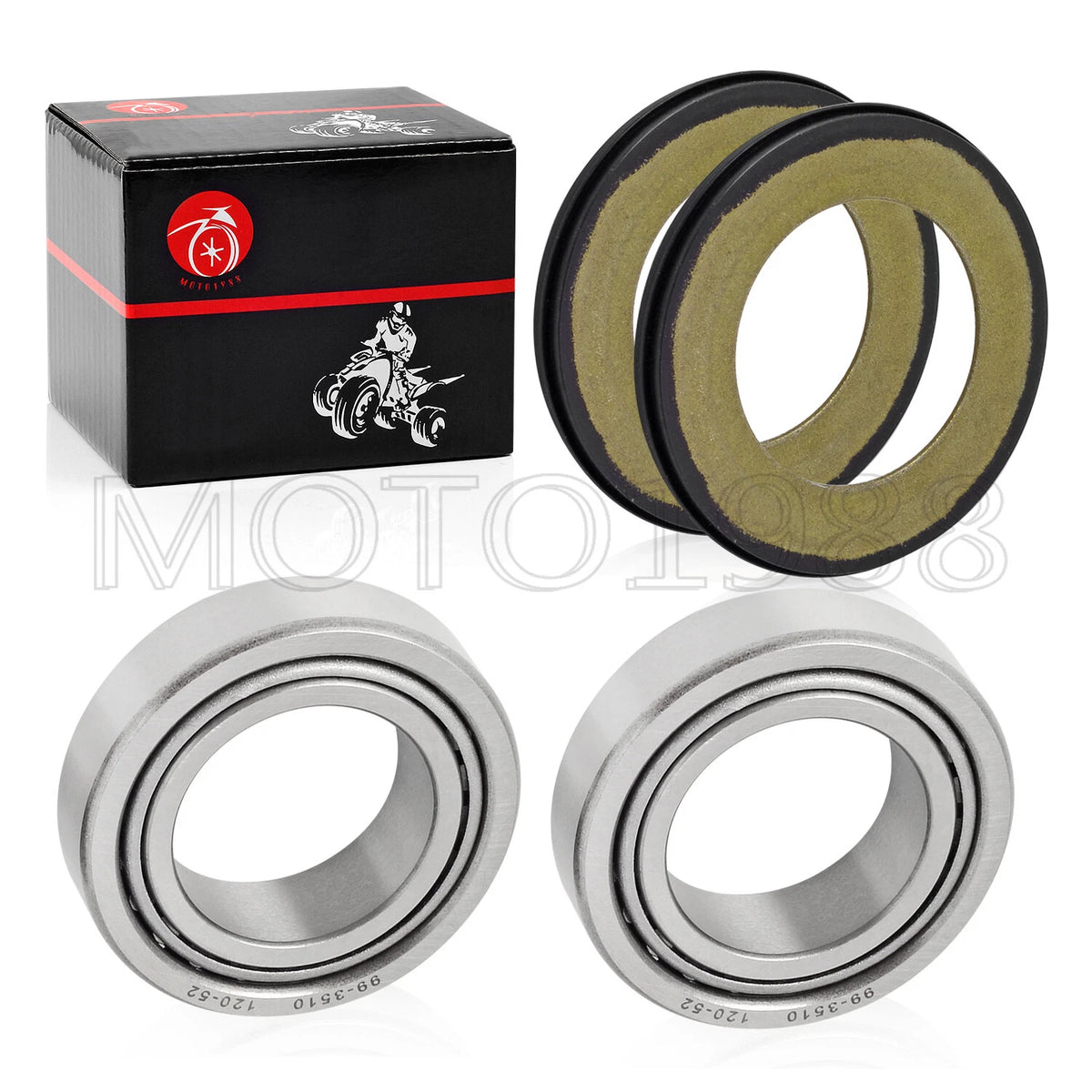 Steering Stem Bearing + Seal Cover Kit for Honda CRF250R 2004-2009