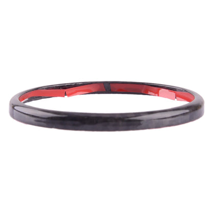 Carbon Fiber Rear Logo Ring Trim for Alfa Romeo Giulia/Stelvio (2020-2021)